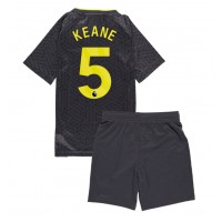 Fotbalové Dres Everton Michael Keane #5 Dětské Venkovní 2024-25 Krátký Rukáv (+ trenýrky)